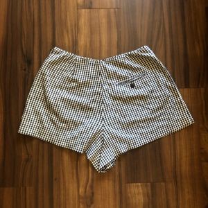 Express vintage checkered shorts